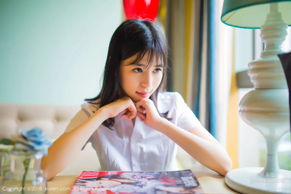 艾栗栗栗栗栗栗吖《女秘OL》 [秀人XIUREN] No.1014 寫真集 42