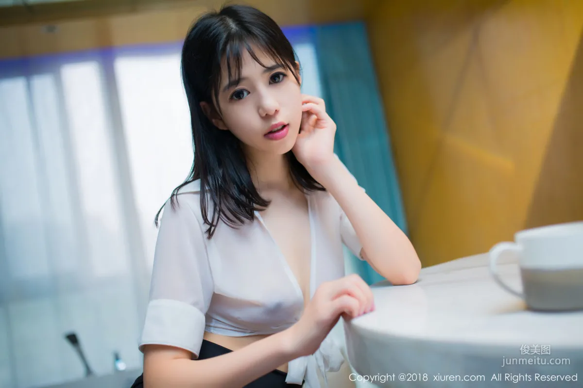 艾栗栗栗栗栗栗吖《女秘OL》 [秀人XIUREN] No.1014 寫真集 13