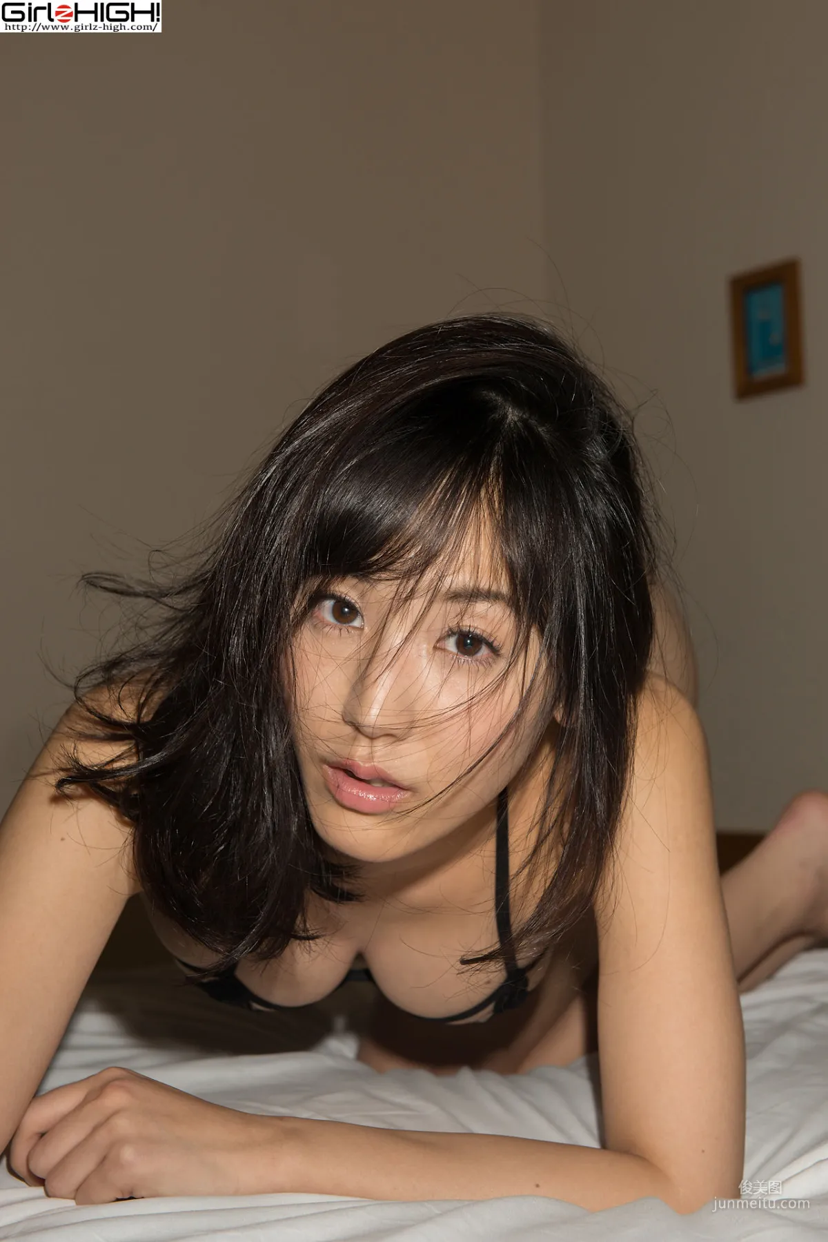 浜田由梨《イケナイことしようよ》黒下着 [Girlz-High] 寫真集 31
