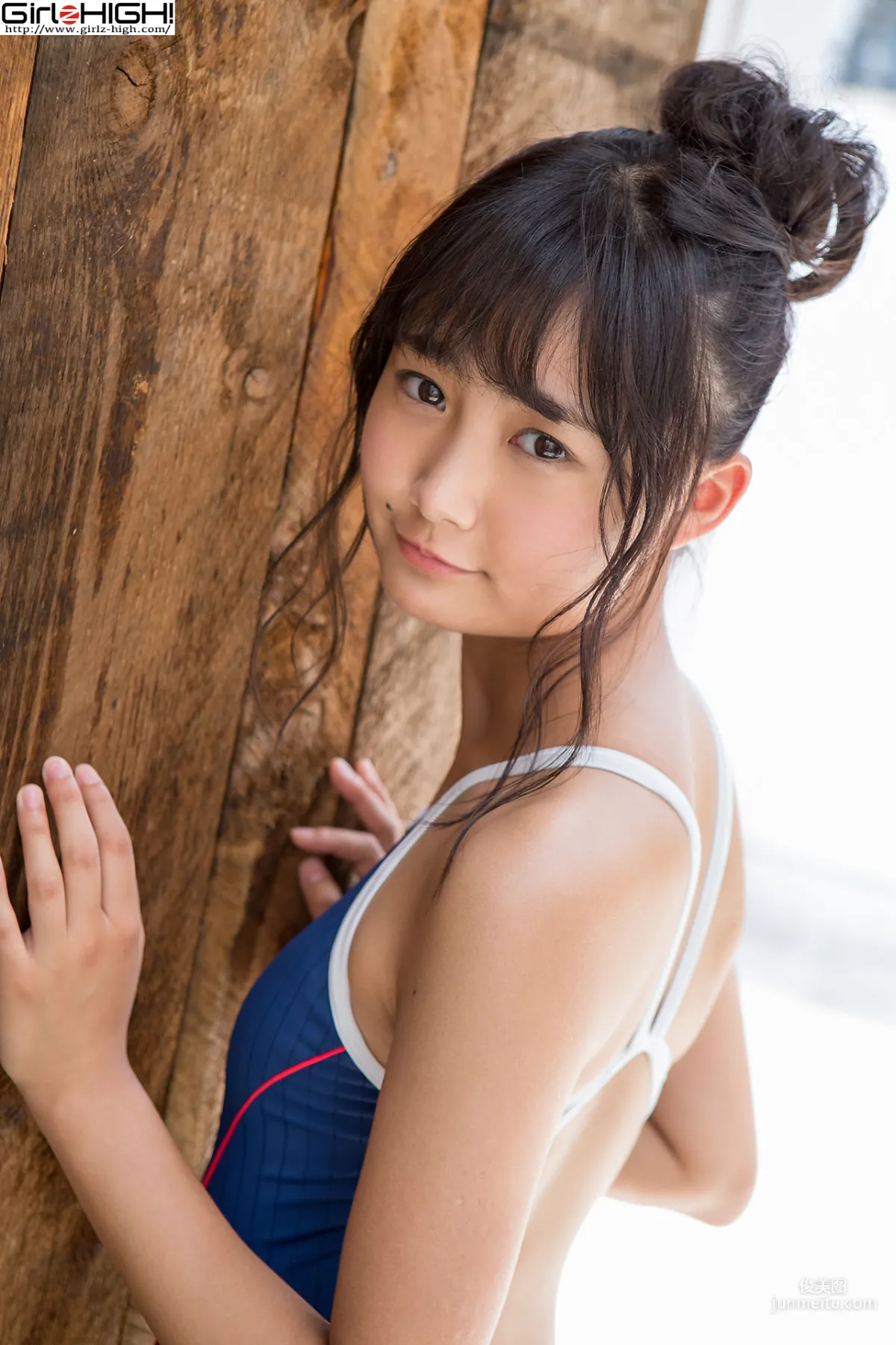 西野花戀《ニーハイコレクション》競泳水着 [Girlz-High] 寫真集 5