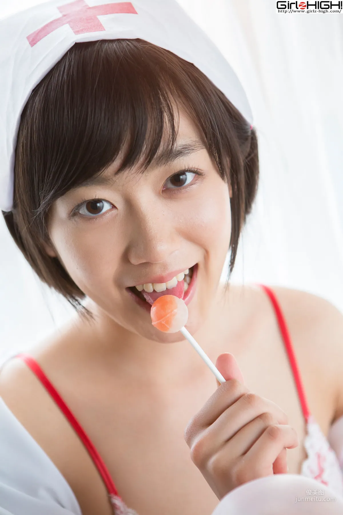 [Girlz-High] 西野小春 - 性感小护士 - bkoh_002_005 写真集1