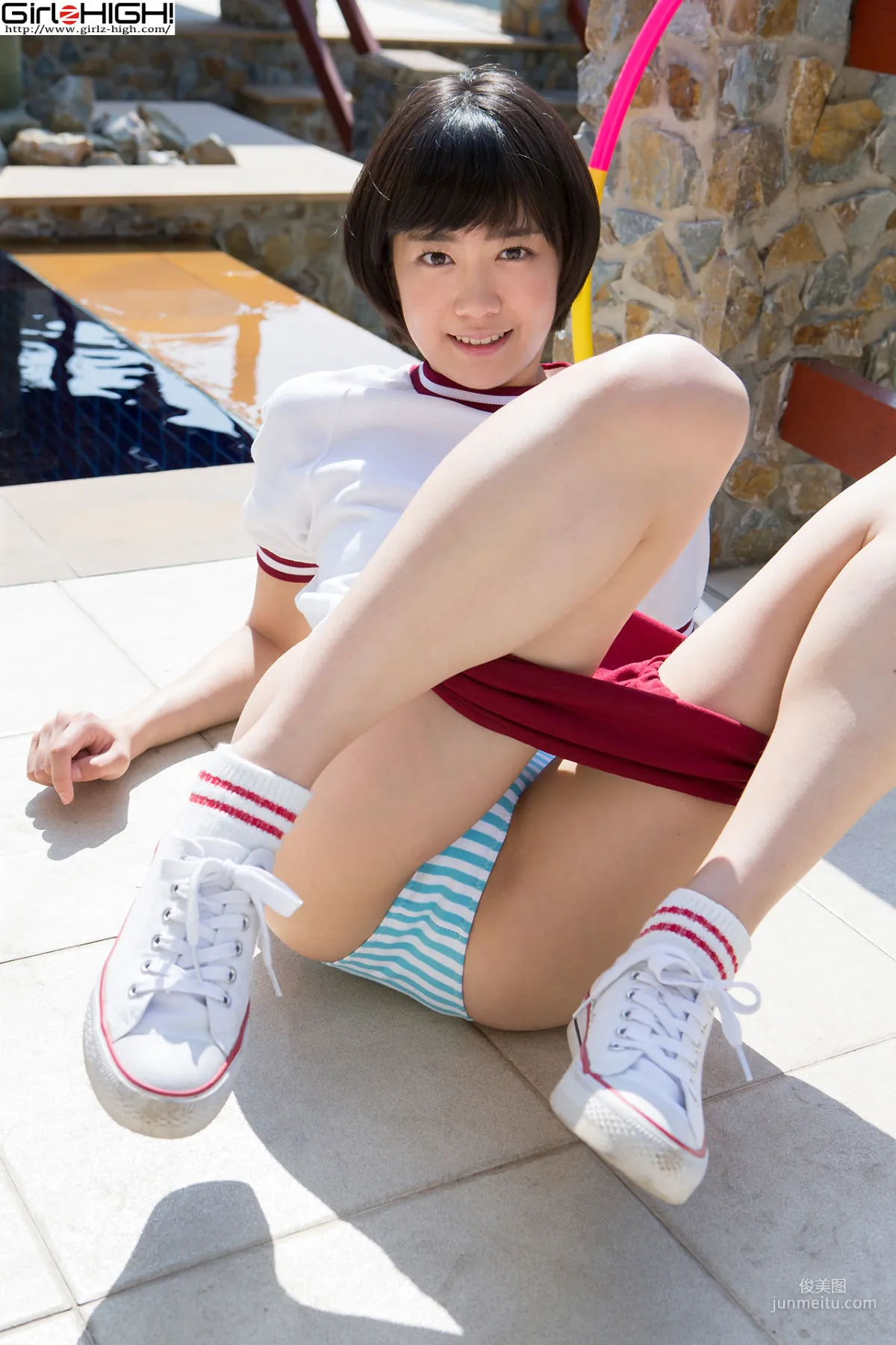 [Girlz-High] 西野小春 - 運動服少女 - bkoh_002_001 寫真集 47