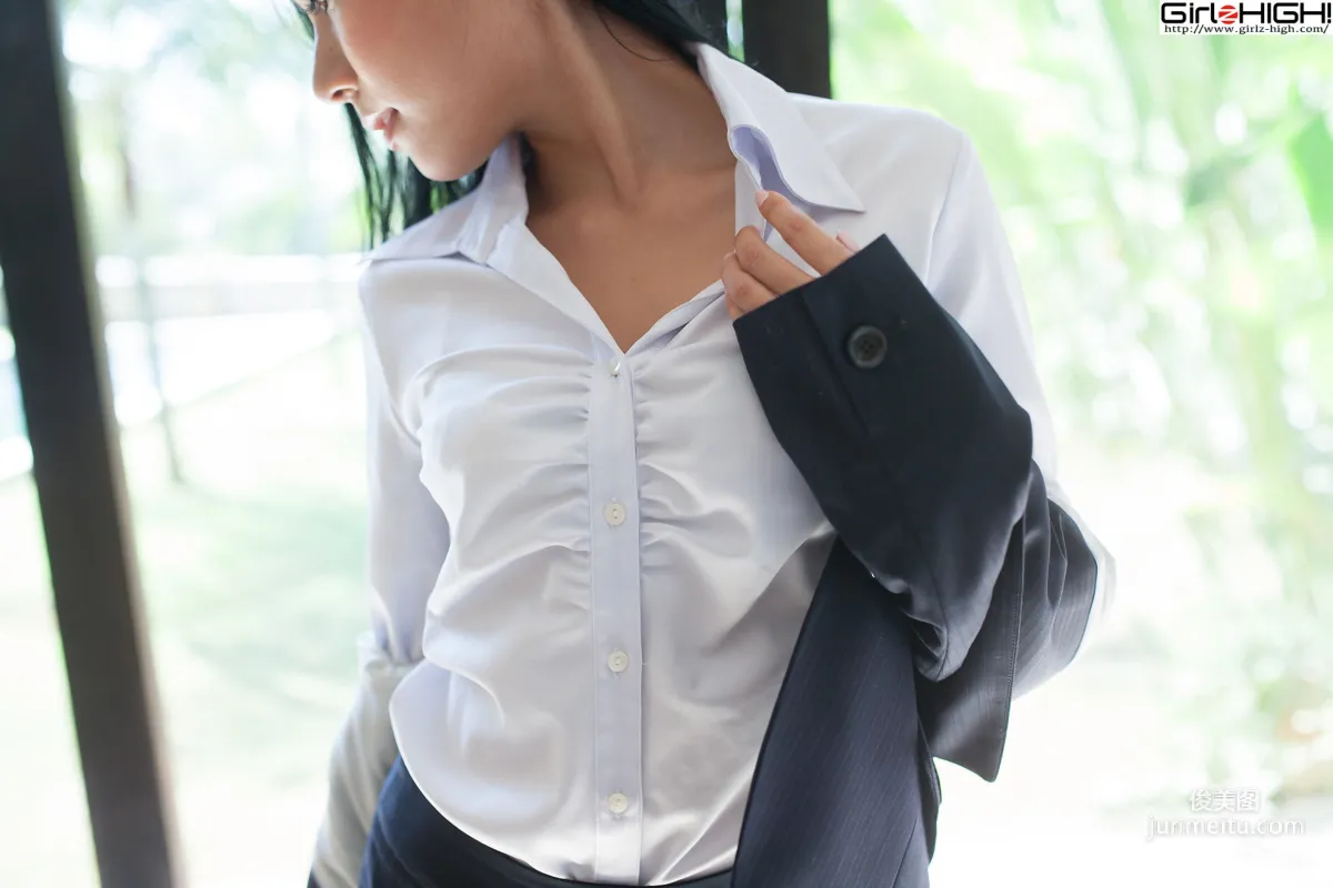 [Girlz-High] Ui Mita 三田羽衣 - 肉絲襪OL系列 - buno_012_001 寫真集 10