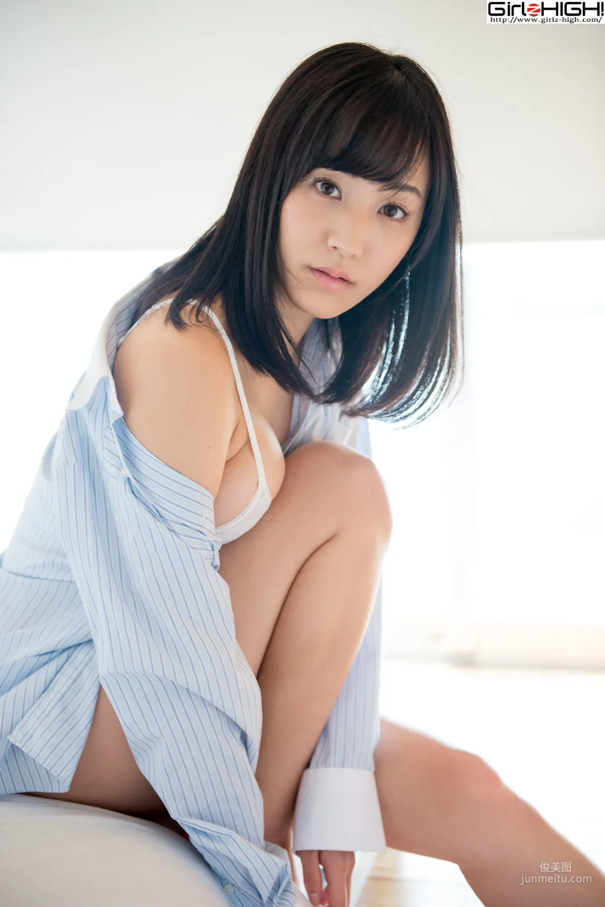 浜田由梨《イケナイことしようよ》ワイシャツビキニ [Girlz-High] 写真集3