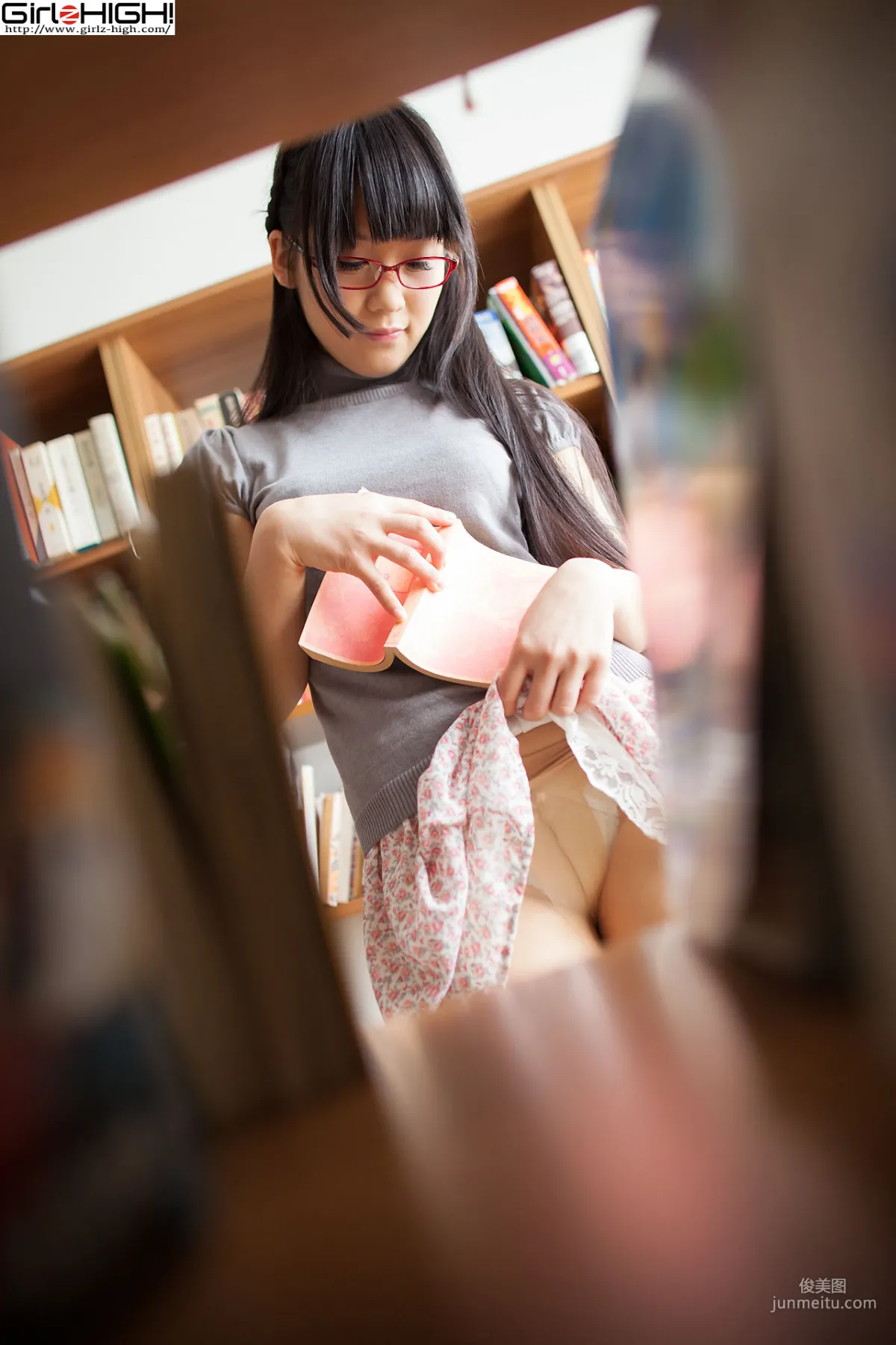 [Girlz-High] Eri Kitami 北见えり - 淑女眼镜妹 - buno_027_002 写真集7