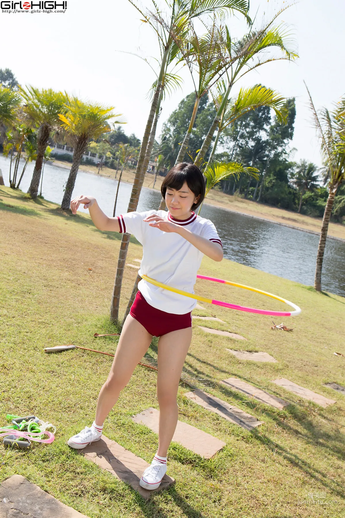 [Girlz-High] 西野小春 - 運動服少女 - bkoh_002_001 寫真集 12