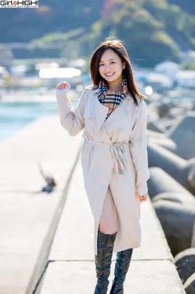 [Girlz-High] Mayumi Yamanaka 山中真由美 - 海邊長靴系列 - bmay_011_001 寫真集