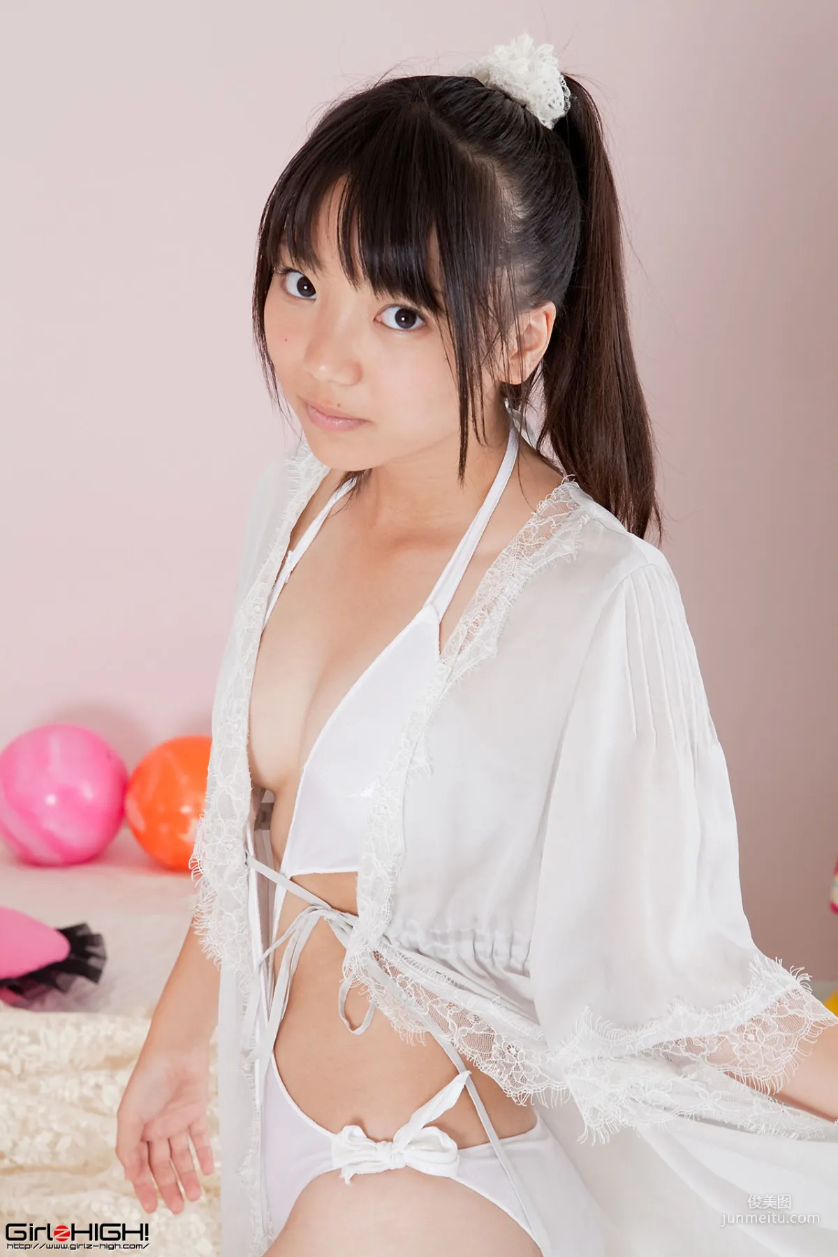 [Girlz-High] 西浜ふうか - 薄纱美少女 Special Gravure (STAGE1) 3.4 写真集8