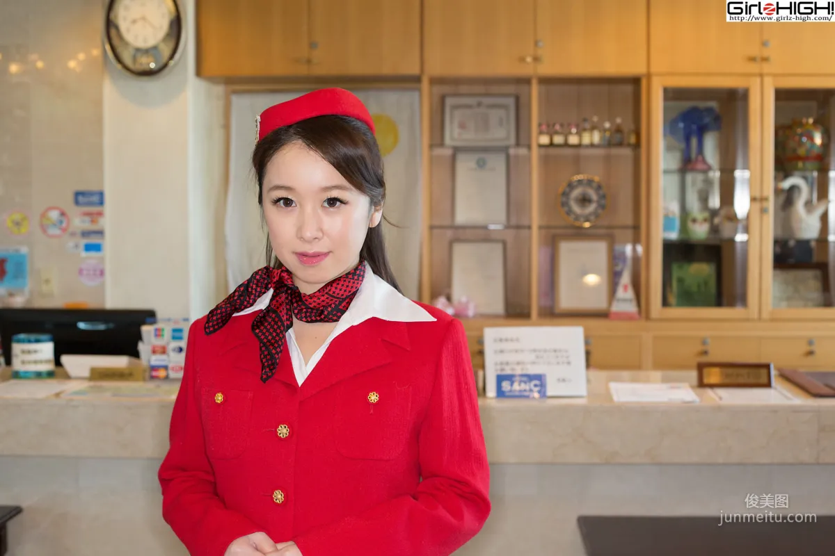 [Girlz-High] 八木沢莉央 - 極品空姐！ - buno_036_003 寫真集 2