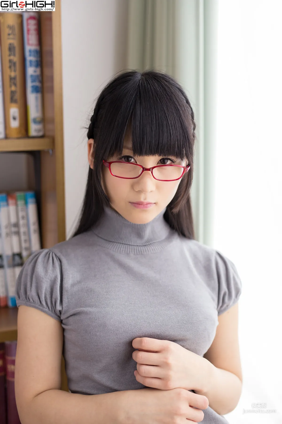 [Girlz-High] Eri Kitami 北见えり - 淑女眼镜妹 - buno_027_002 写真集15