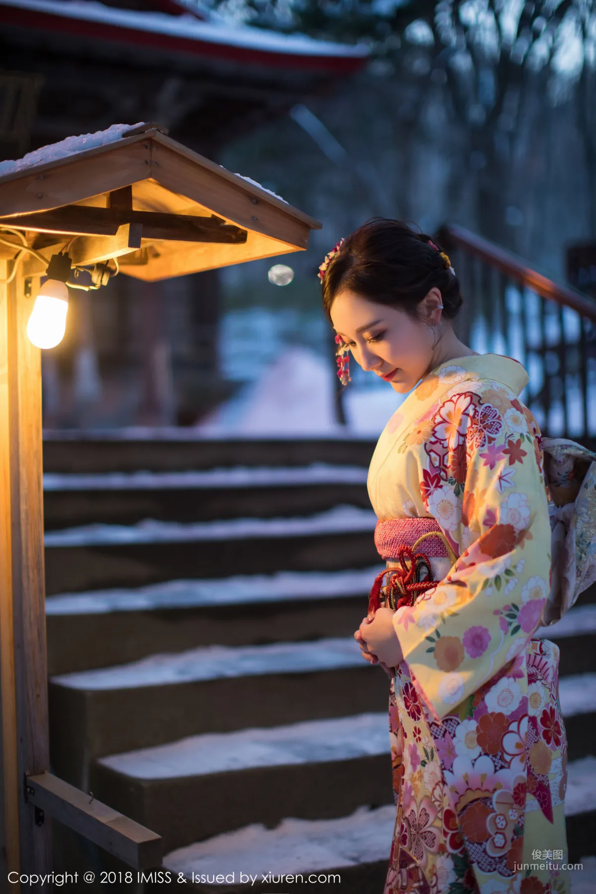 淼淼萌萌哒《北海道旅拍》 [愛蜜社IMiss] Vol.242 寫真集 31