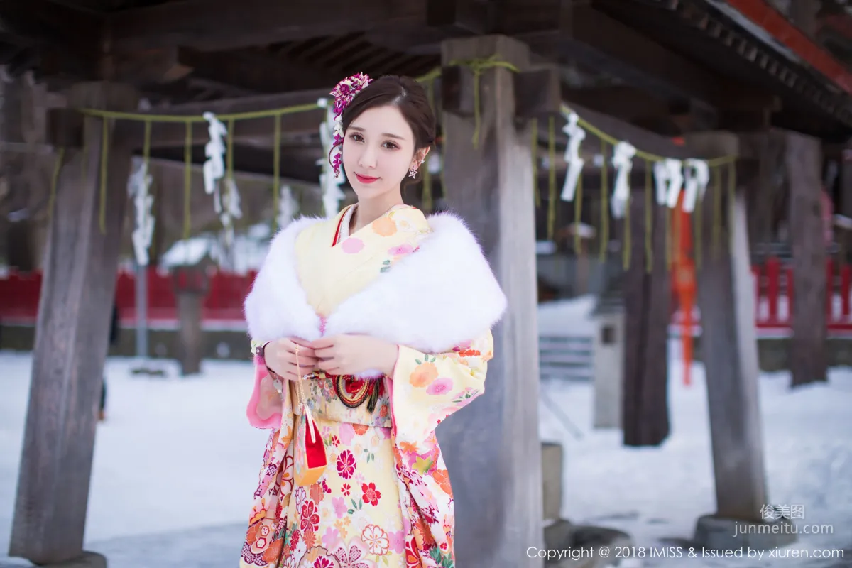 淼淼萌萌哒《北海道旅拍》 [愛蜜社IMiss] Vol.242 寫真集 23