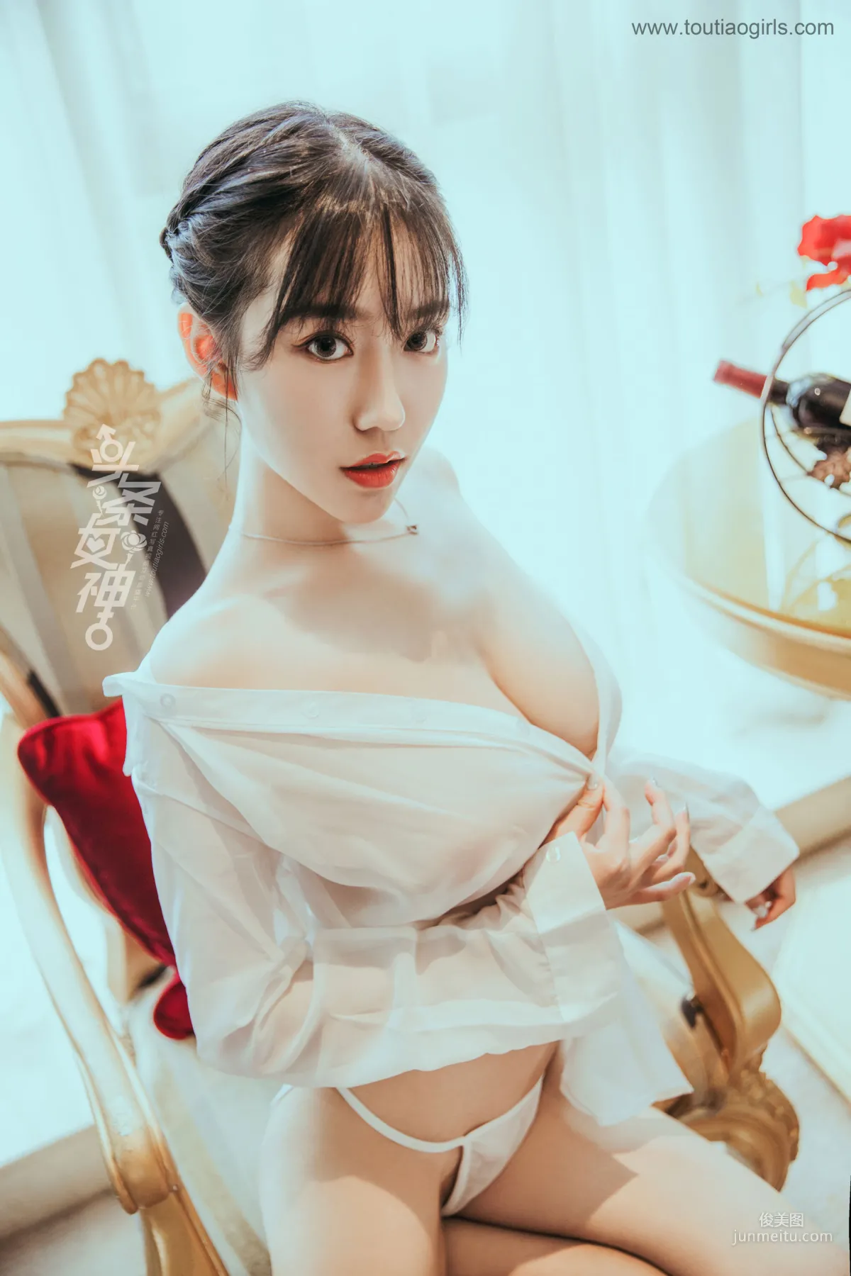 陳亦菲《冰雪素人 豆蔻花顔》 [頭條女神Toutiaogirls] 寫真集 9