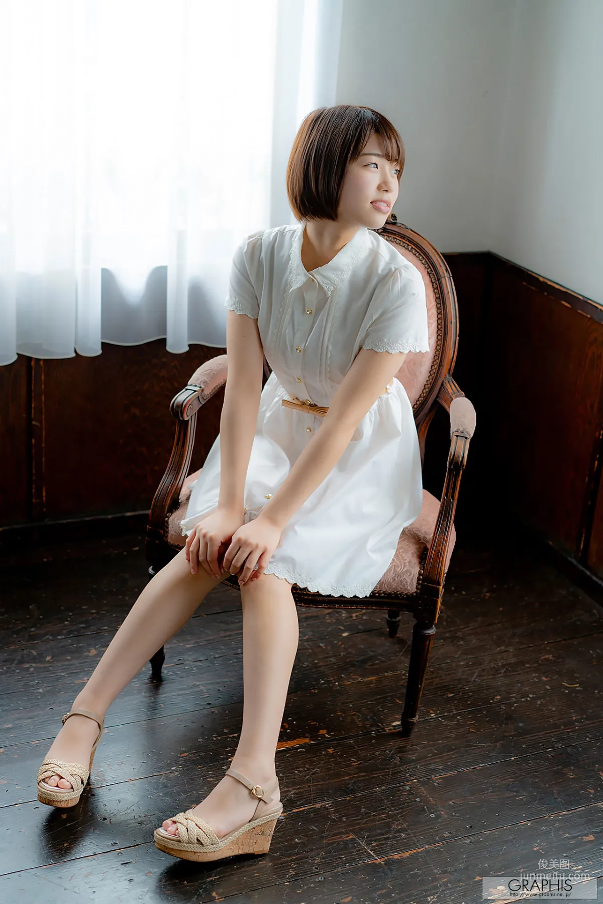 Mahiro Tadai 唯井まひろ/唯井真尋 [Graphis] First Gravure 初脫ぎ娘 寫真集 40