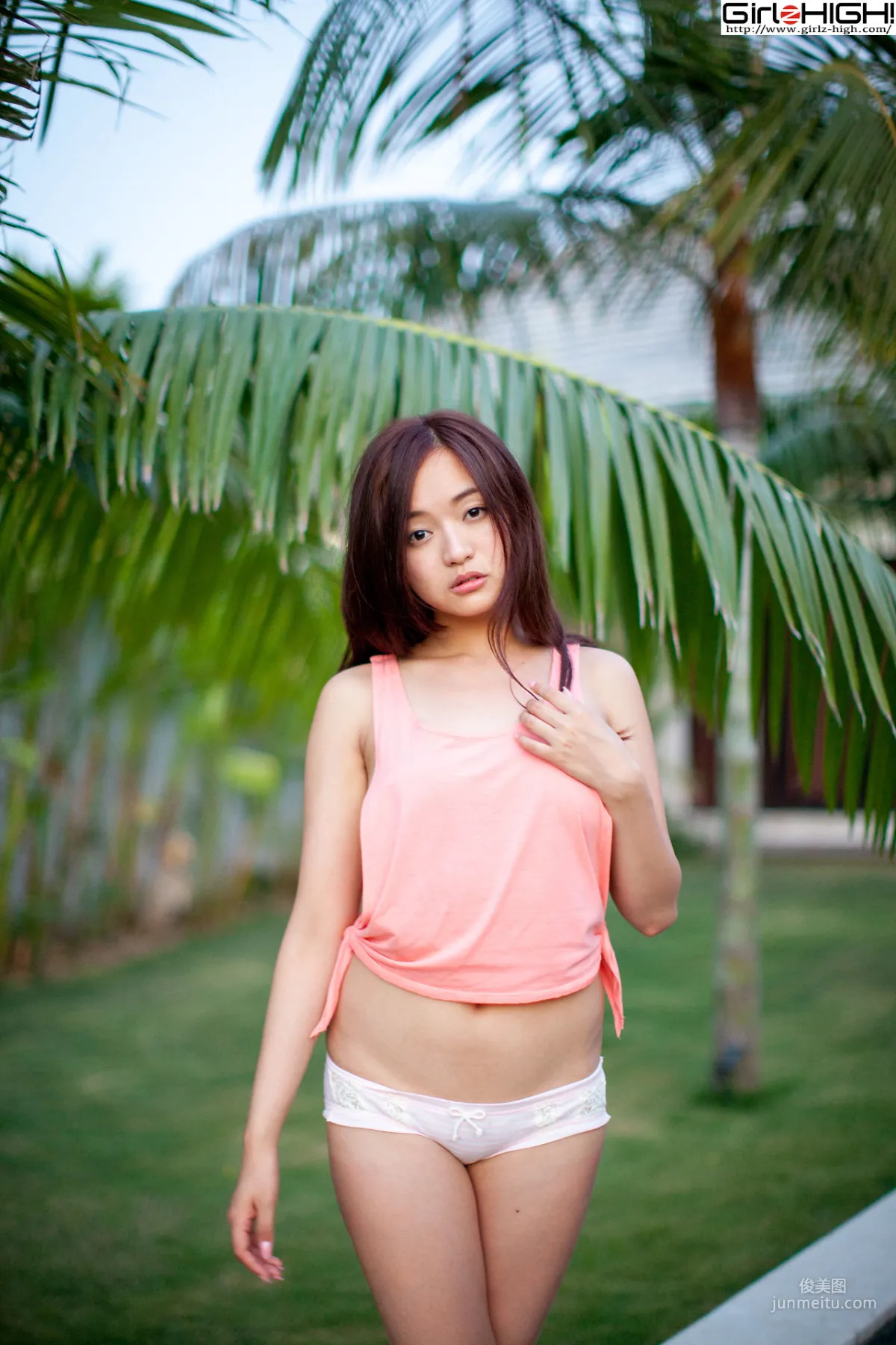 [Girlz-High] 山中真由美 - 粉色小背心 bmay_005_004 寫真集 33
