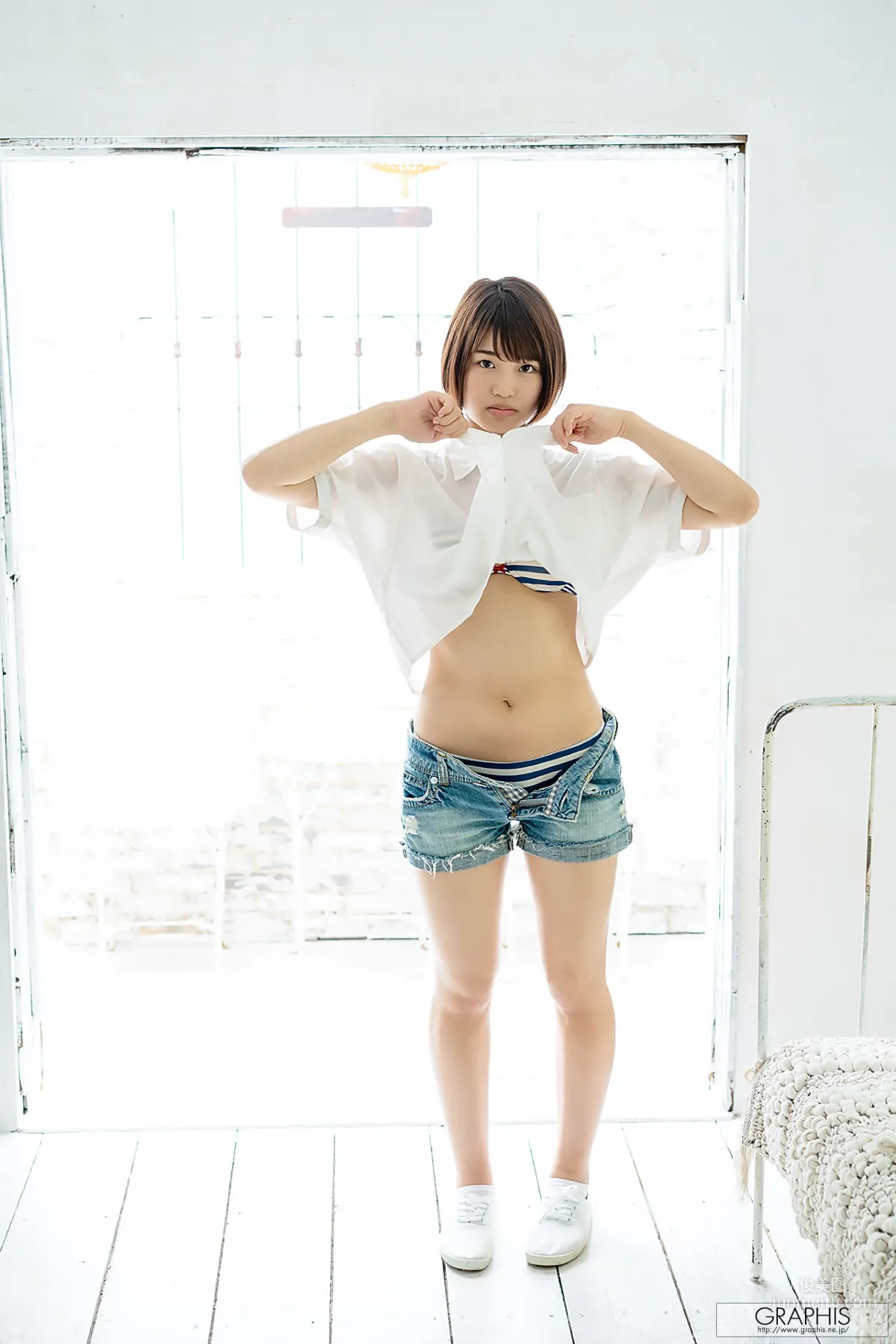 Mahiro Tadai 唯井まひろ/唯井真尋 [Graphis] First Gravure 初脫ぎ娘 寫真集 12