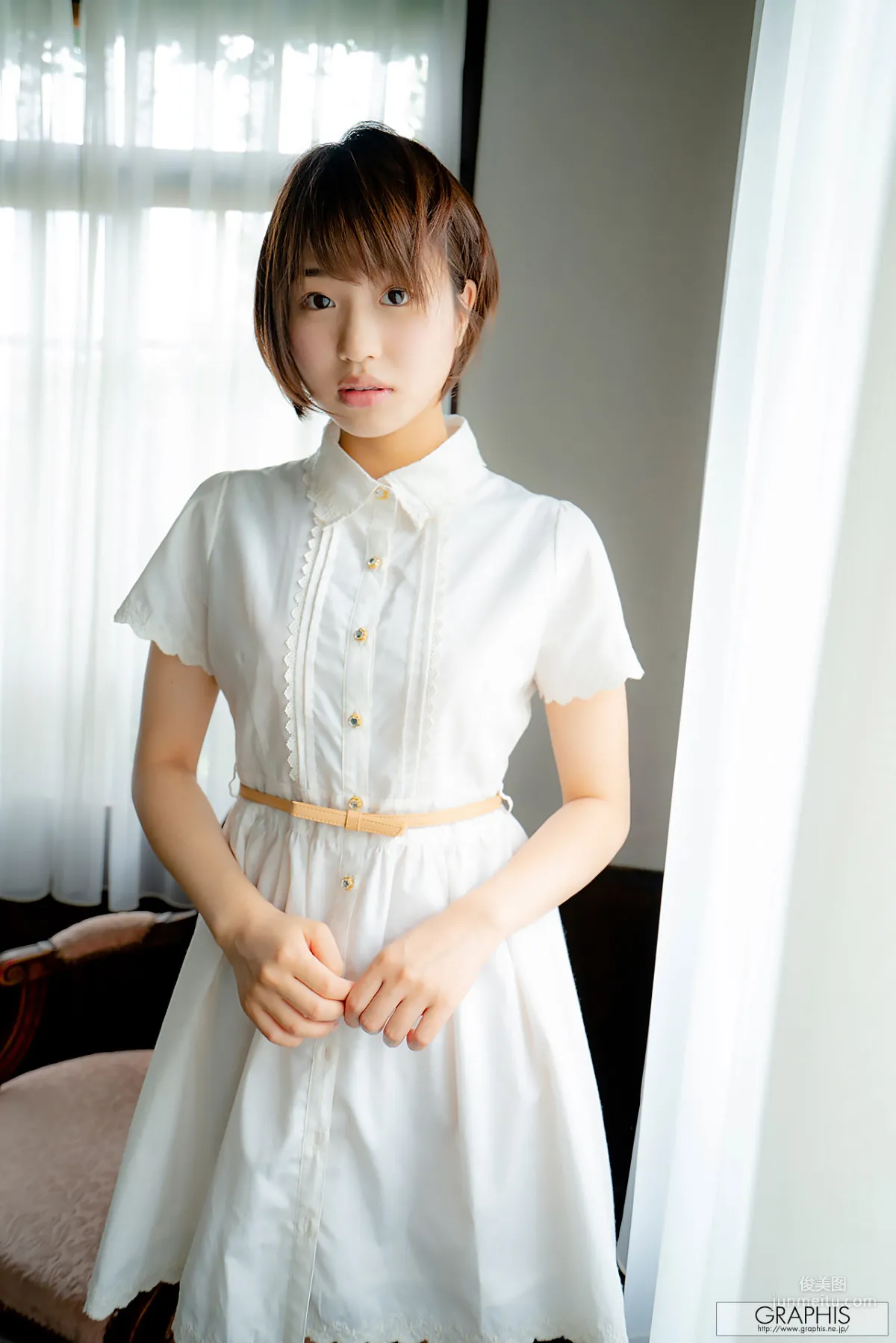 Mahiro Tadai 唯井まひろ/唯井真尋 [Graphis] First Gravure 初脫ぎ娘 寫真集 43