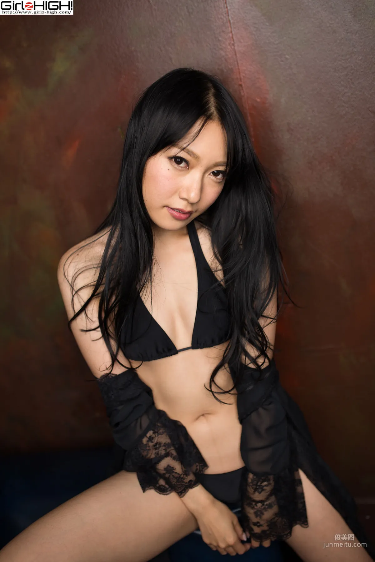 [Girlz-High] Ui Mita 三田羽衣 - 黑色魅惑 bune_001_002 寫真集 18