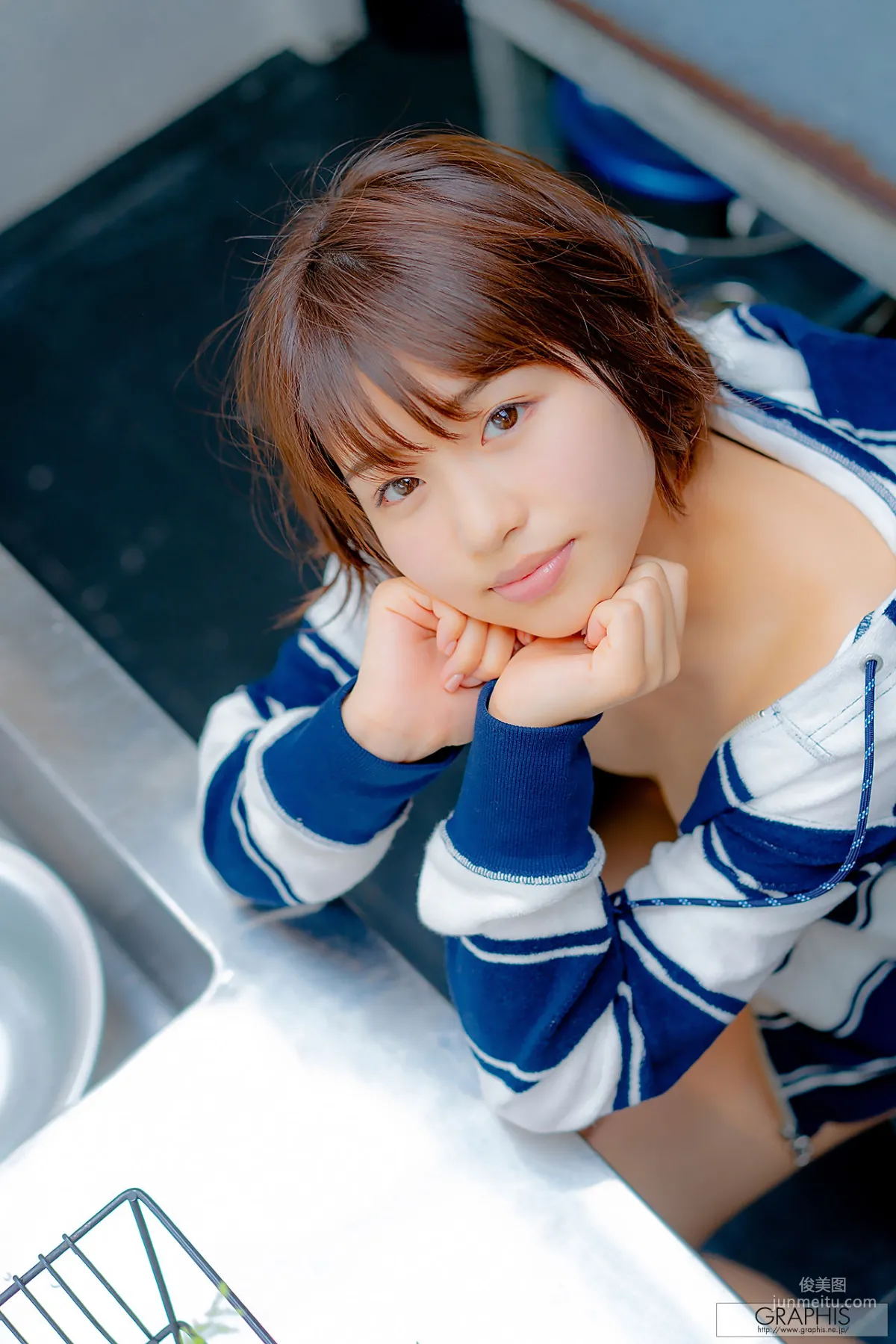 Mahiro Tadai 唯井まひろ/唯井真尋 [Graphis] First Gravure 初脫ぎ娘 寫真集 34