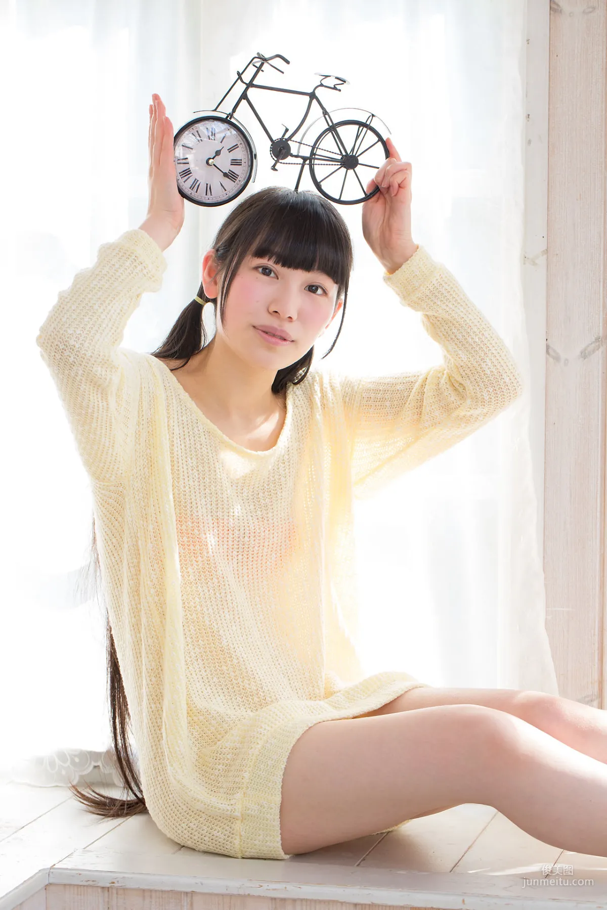 [Minisuka.tv] 葉月彩菜 - 黑長直少女 Special Gallery 9.5 寫真集 22