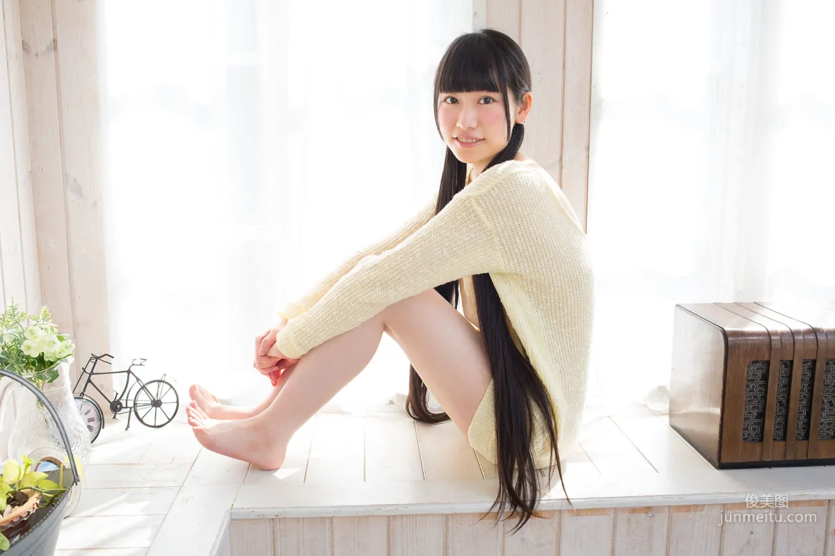 [Minisuka.tv] 葉月彩菜 - 黑長直少女 Special Gallery 9.5 寫真集 14