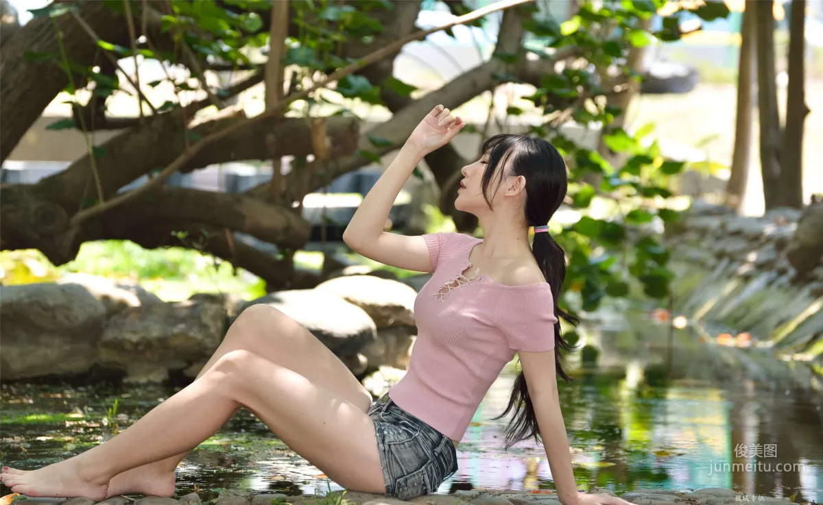 [台灣正妹] 比比《國美.時裝》熱褲街拍 寫真集 40
