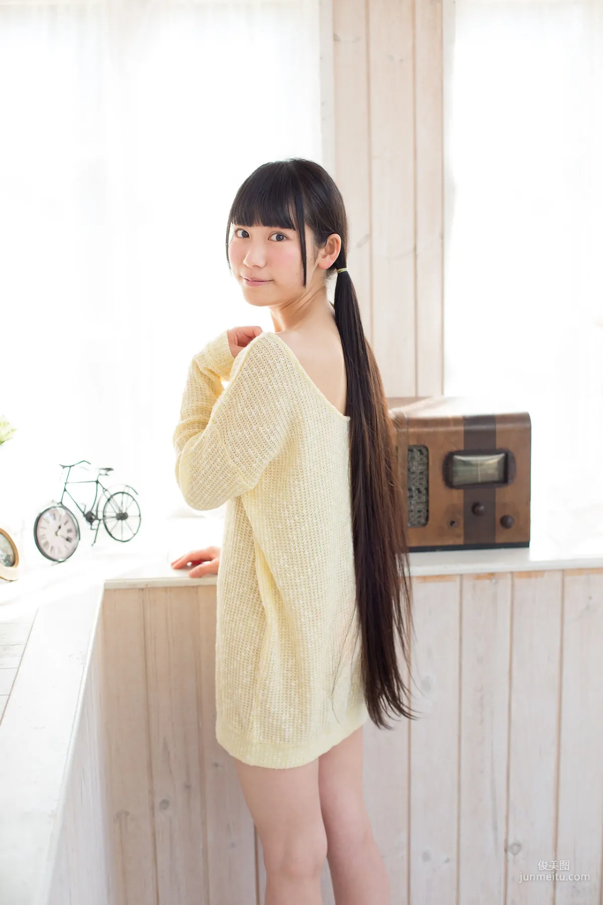 [Minisuka.tv] 葉月彩菜 - 黑長直少女 Special Gallery 9.5 寫真集 6