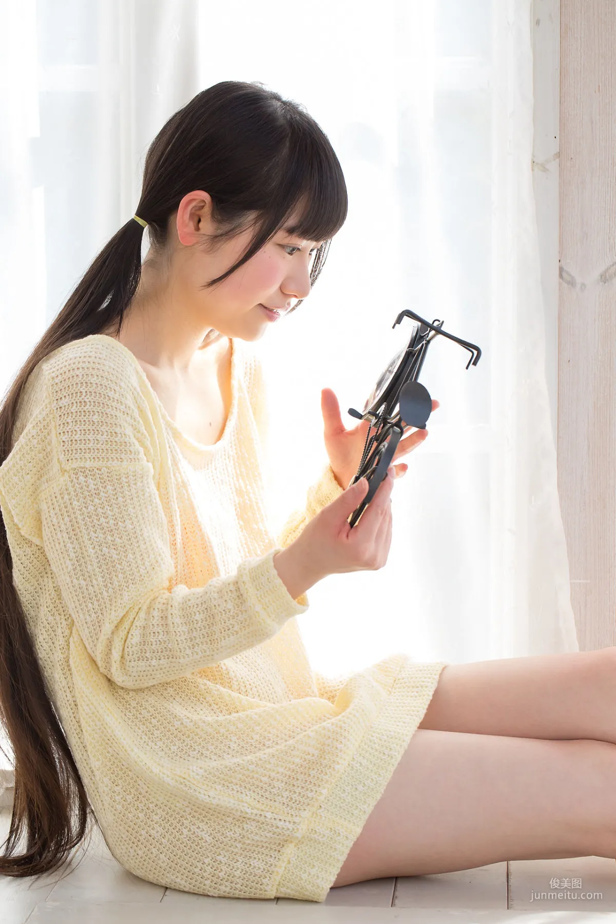 [Minisuka.tv] 葉月彩菜 - 黑長直少女 Special Gallery 9.5 寫真集 18