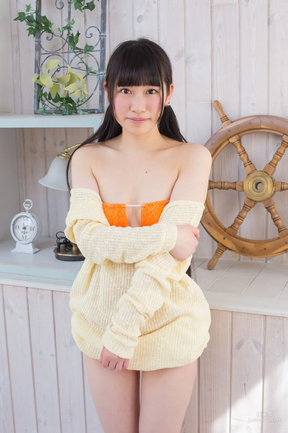 [Minisuka.tv] 葉月彩菜 - 黑長直少女 Special Gallery 9.5 寫真集 30