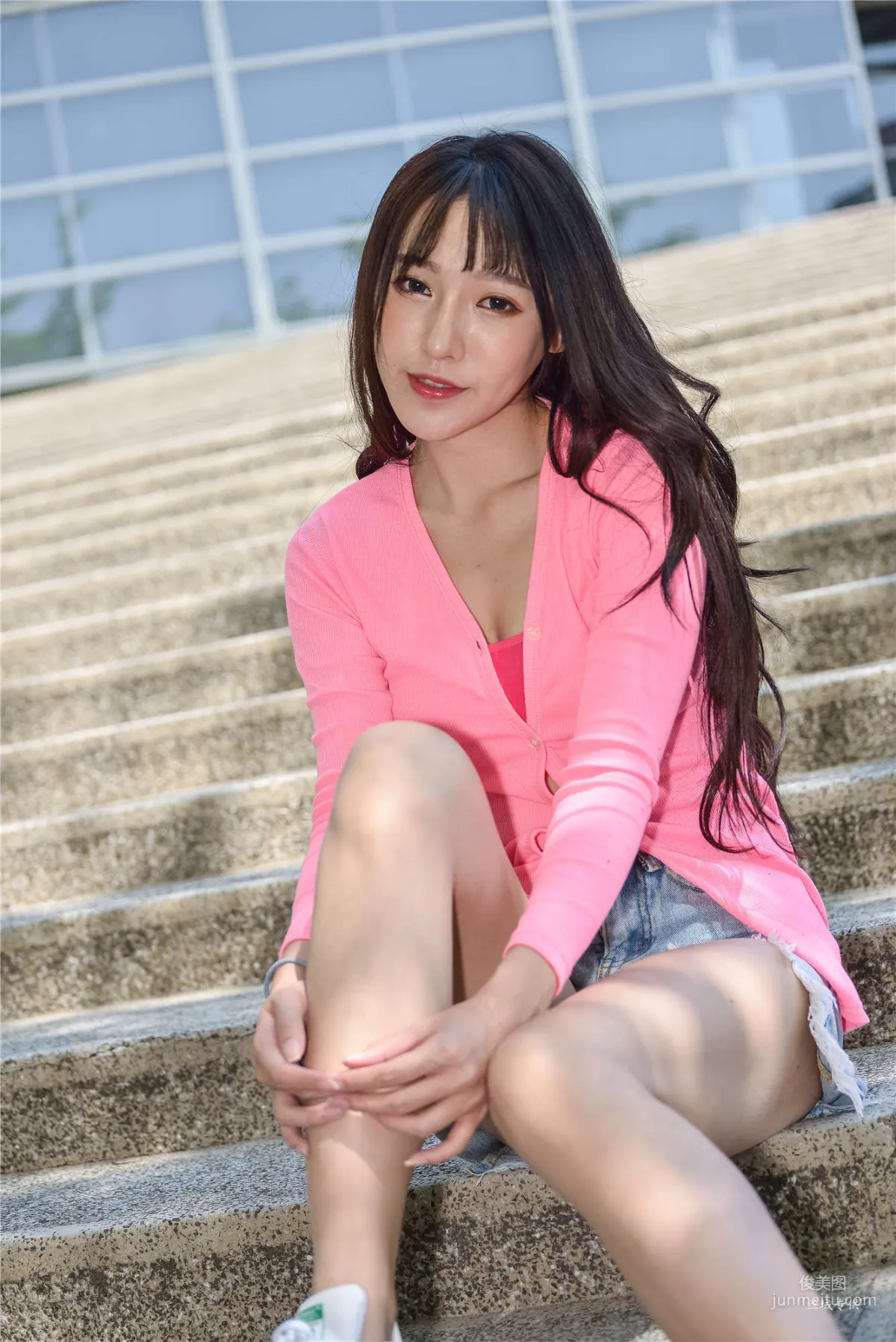 [台灣正妹] 比比《國美.時裝》牛仔街拍 寫真集 120