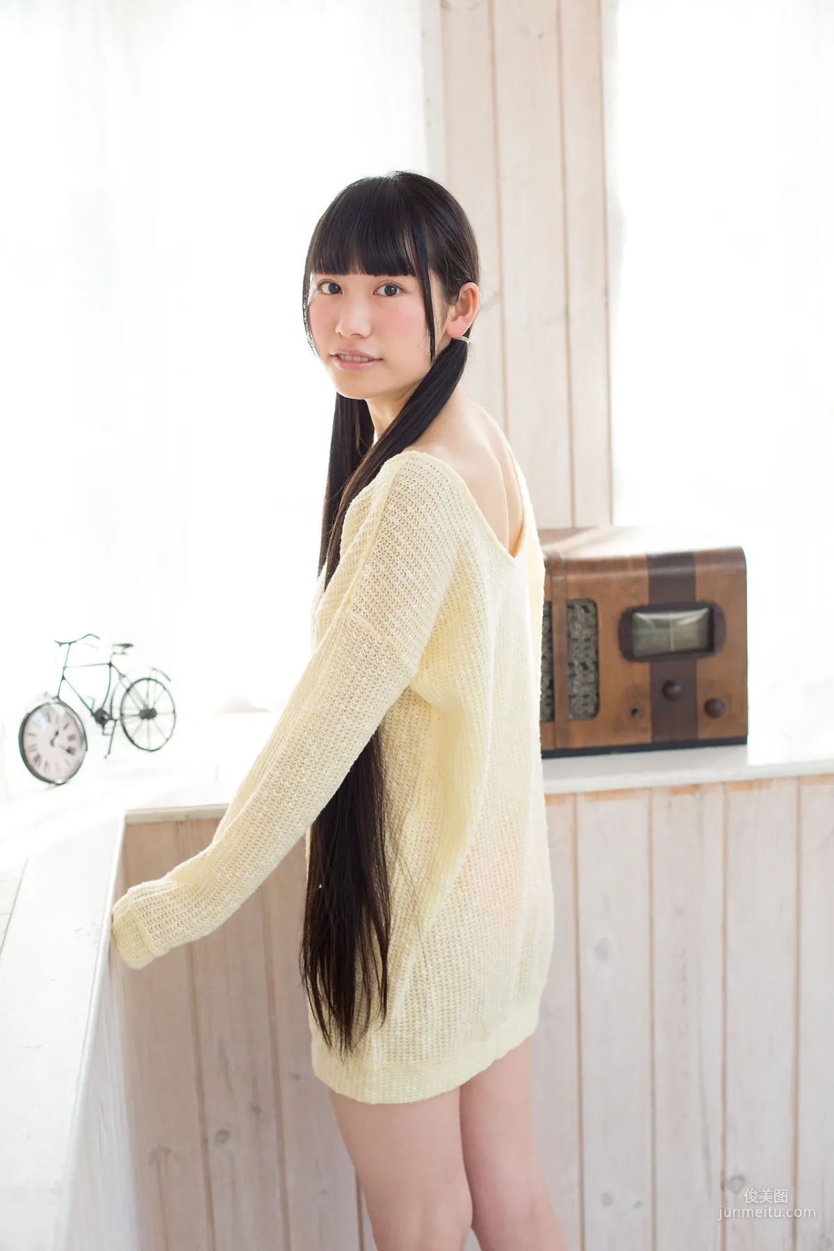 [Minisuka.tv] 葉月彩菜 - 黑長直少女 Special Gallery 9.5 寫真集 5