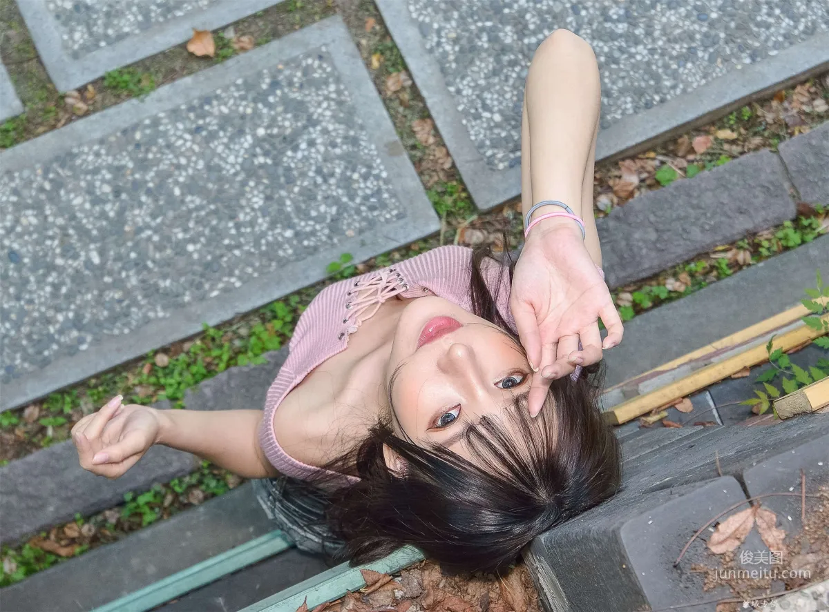 [台灣正妹] 比比《國美.時裝》熱褲街拍 寫真集 125
