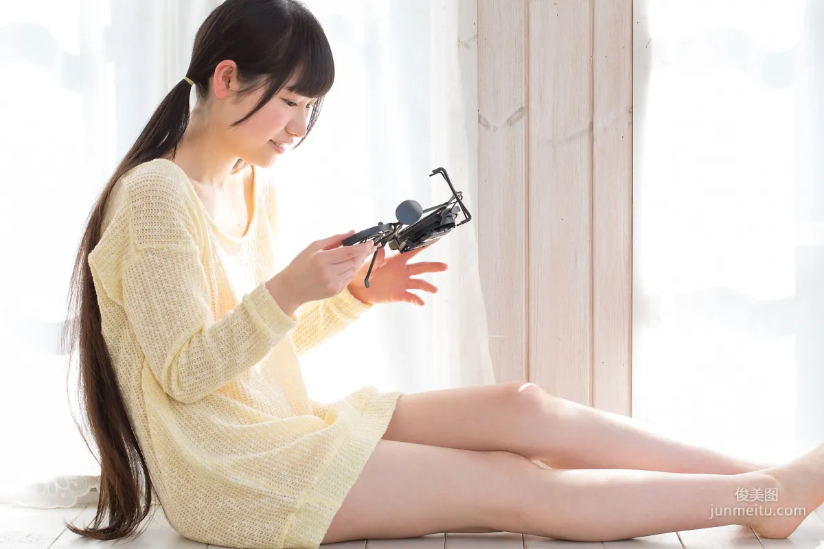 [Minisuka.tv] 葉月彩菜 - 黑長直少女 Special Gallery 9.5 寫真集 17