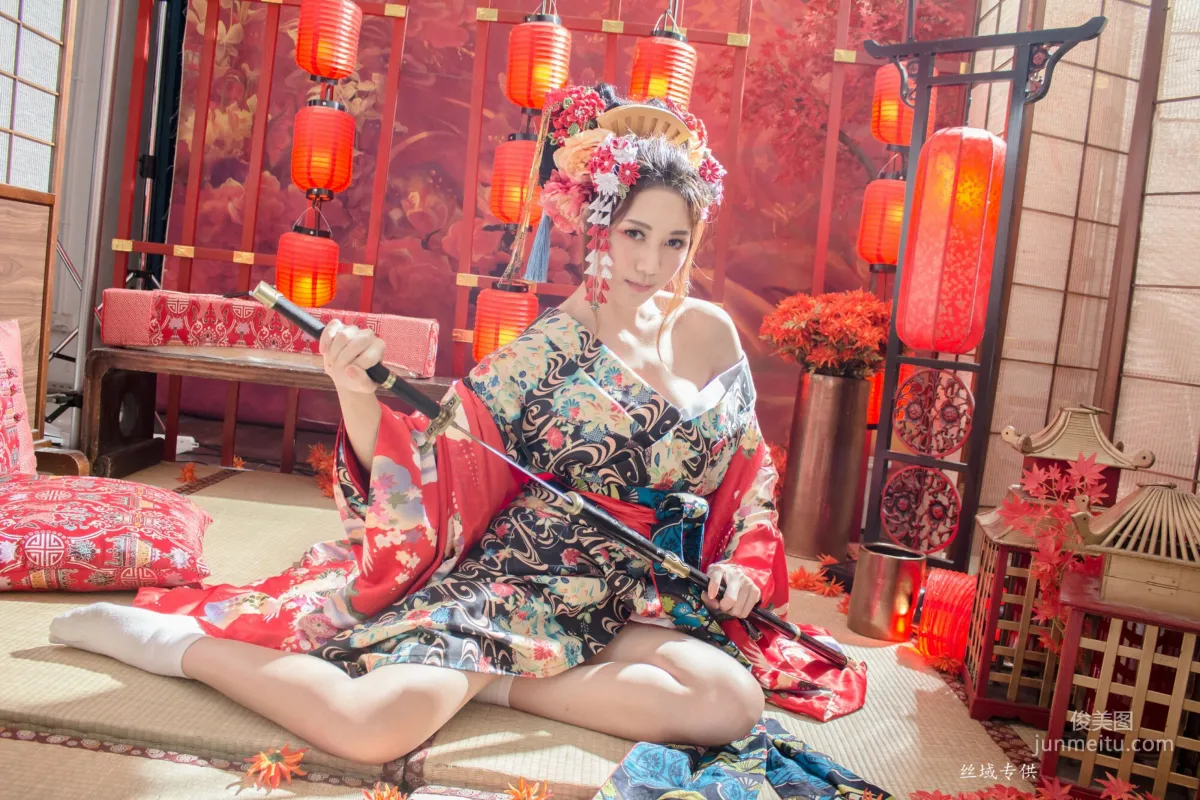 [台湾正妹] 彭琁《花魁+護士服》 写真集9