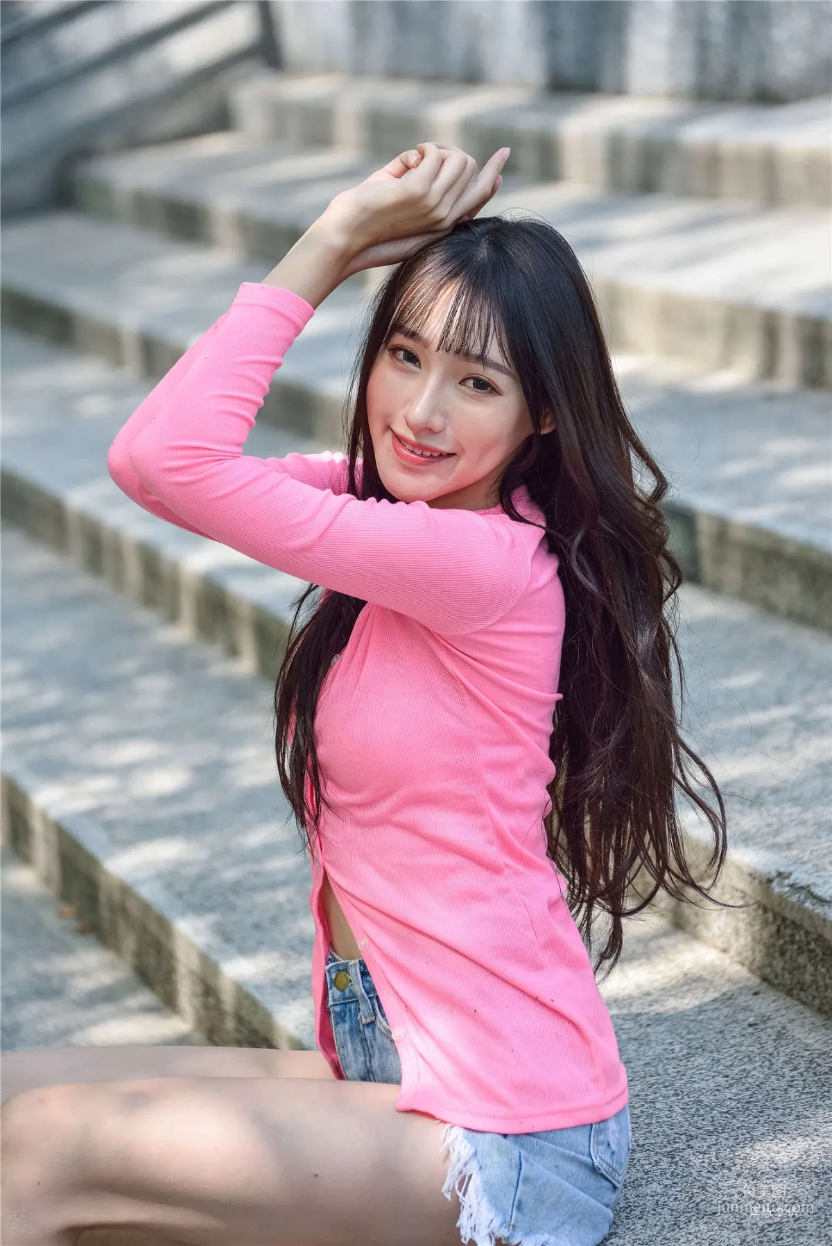 [台灣正妹] 比比《國美.時裝》牛仔街拍 寫真集 108