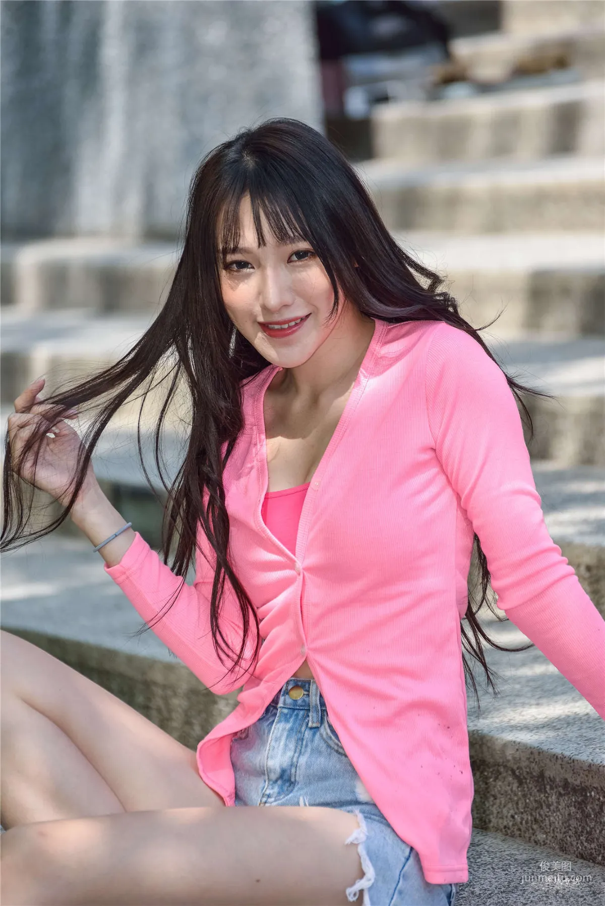 [台灣正妹] 比比《國美.時裝》牛仔街拍 寫真集 118