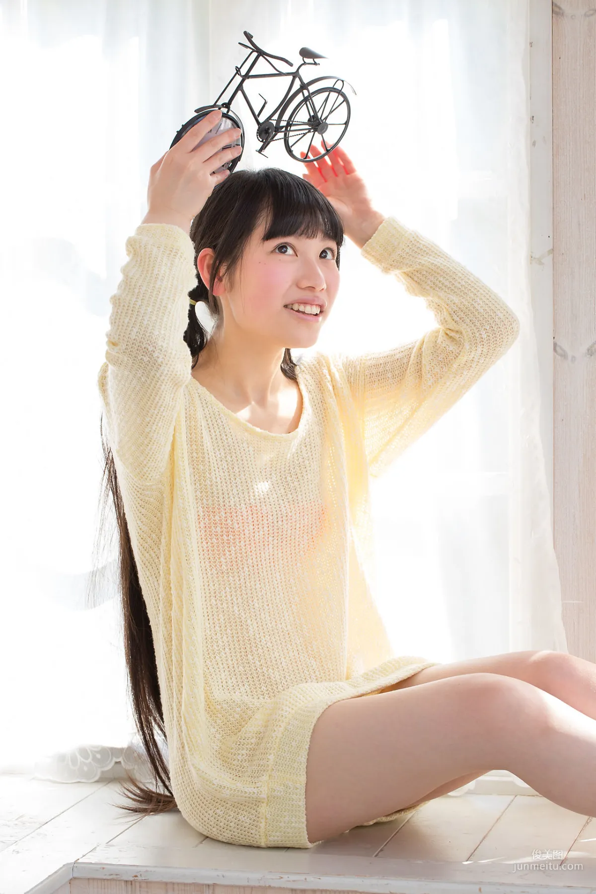 [Minisuka.tv] 葉月彩菜 - 黑長直少女 Special Gallery 9.5 寫真集 21