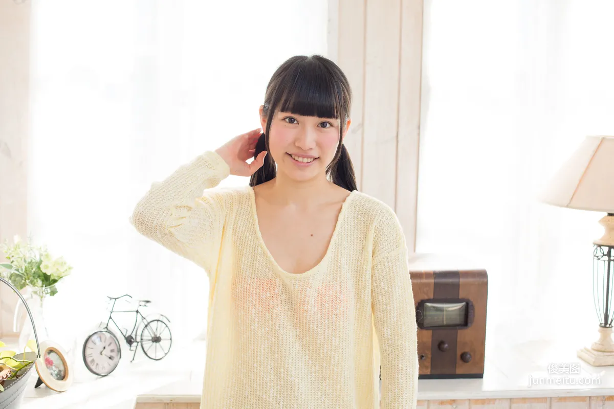 [Minisuka.tv] 葉月彩菜 - 黑长直少女 Special Gallery 9.5 写真集3