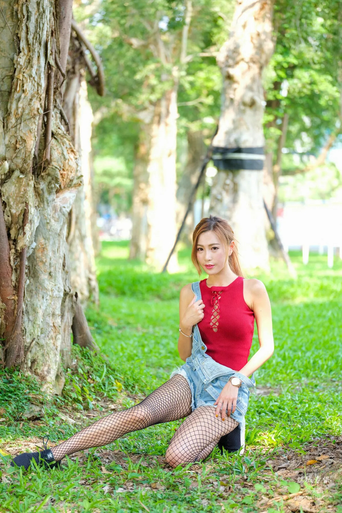 [台灣正妹] 黃艾比《外拍服裝》網襪系列 寫真集 13