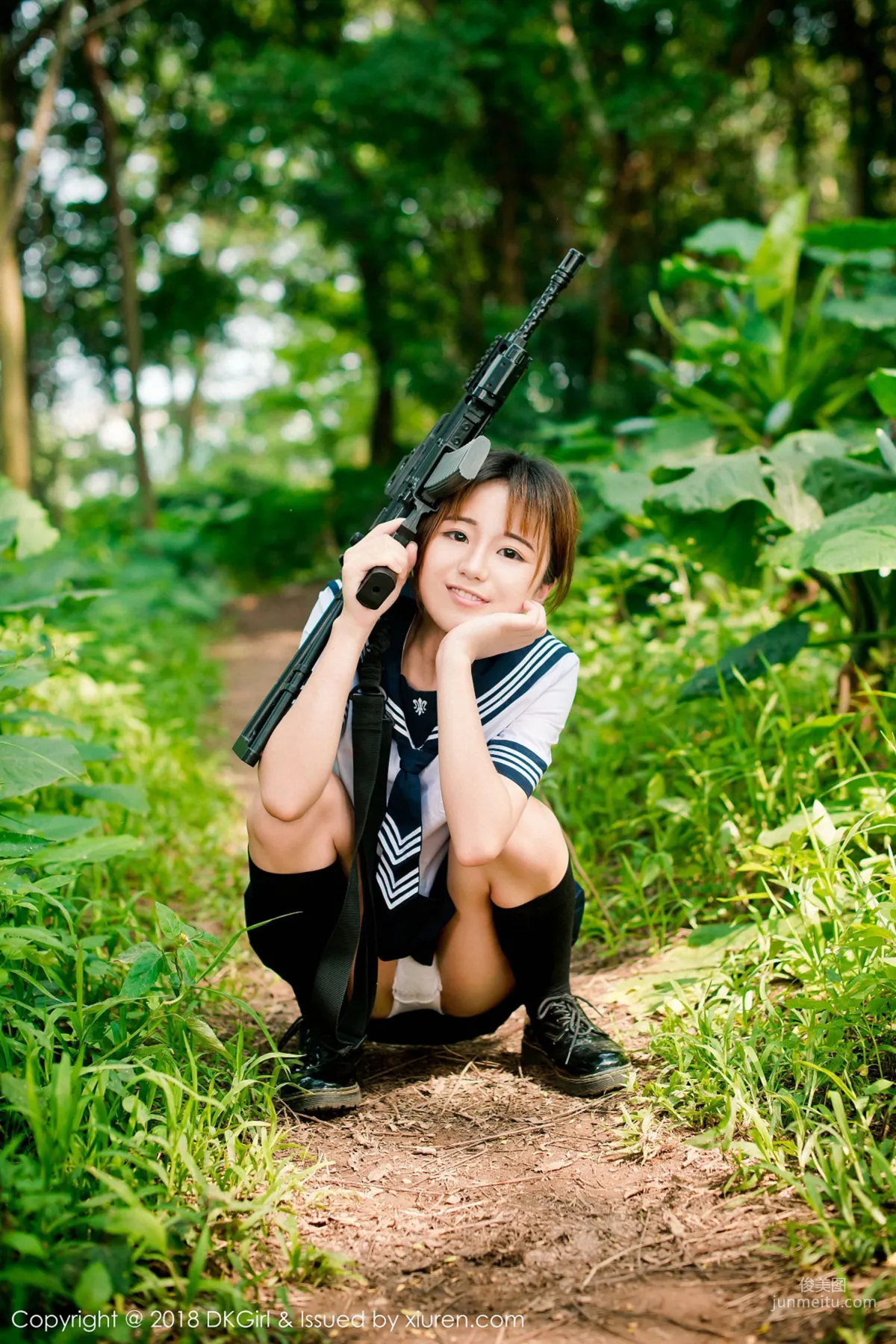 倉井優香《戶外露出狂野》 [禦女郎DKGirl] Vol.076 寫真集 13