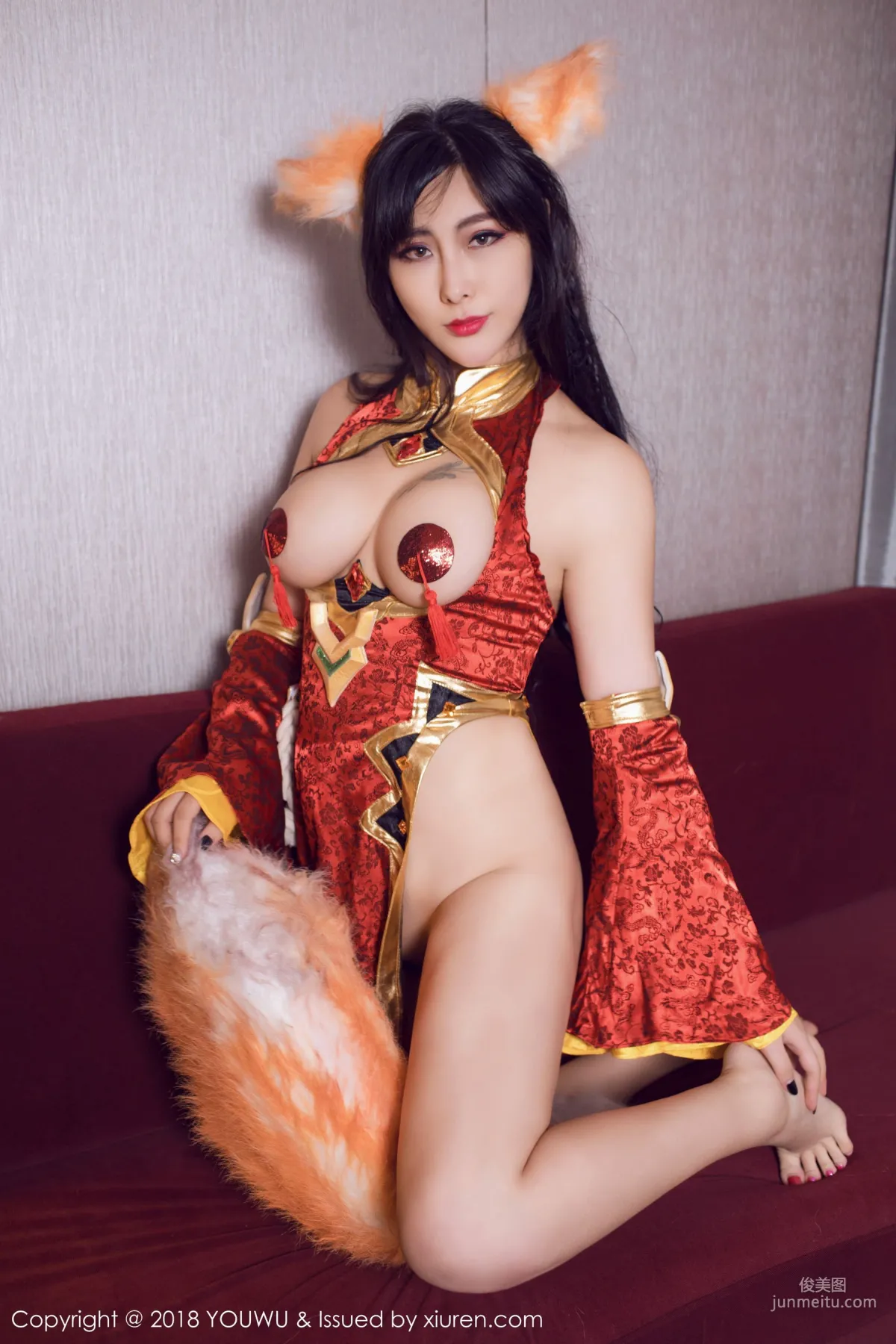孟狐狸FoxYini《魅惑制服》 [尤物館YOUWU] VOL.103 寫真集 17