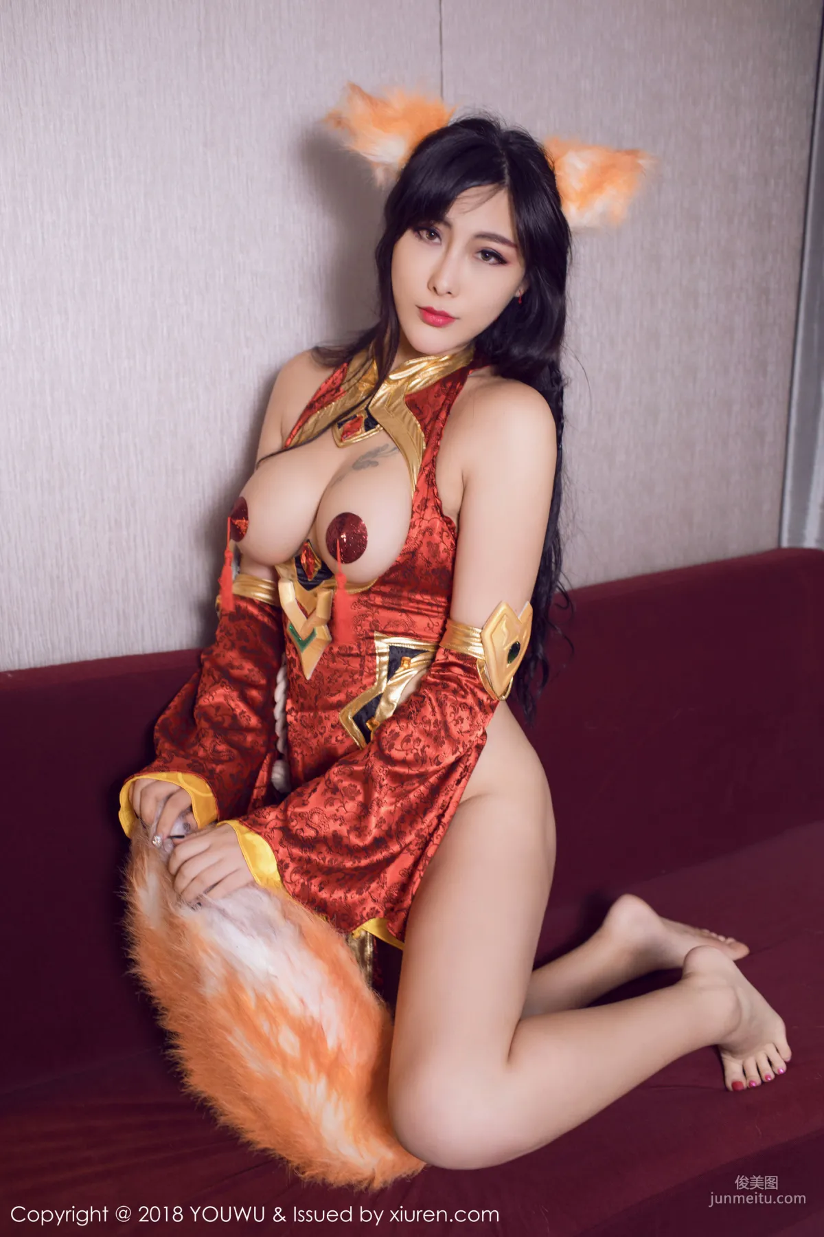 孟狐狸FoxYini《魅惑制服》 [尤物館YOUWU] VOL.103 寫真集 16