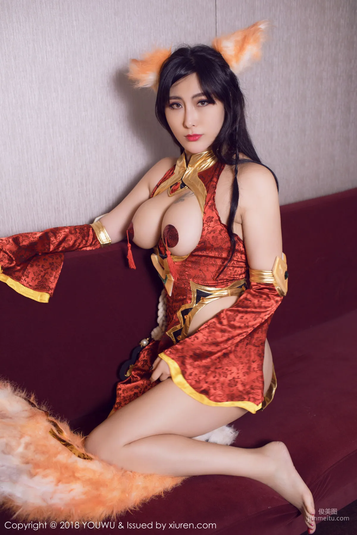 孟狐狸FoxYini《魅惑制服》 [尤物館YOUWU] VOL.103 寫真集 23