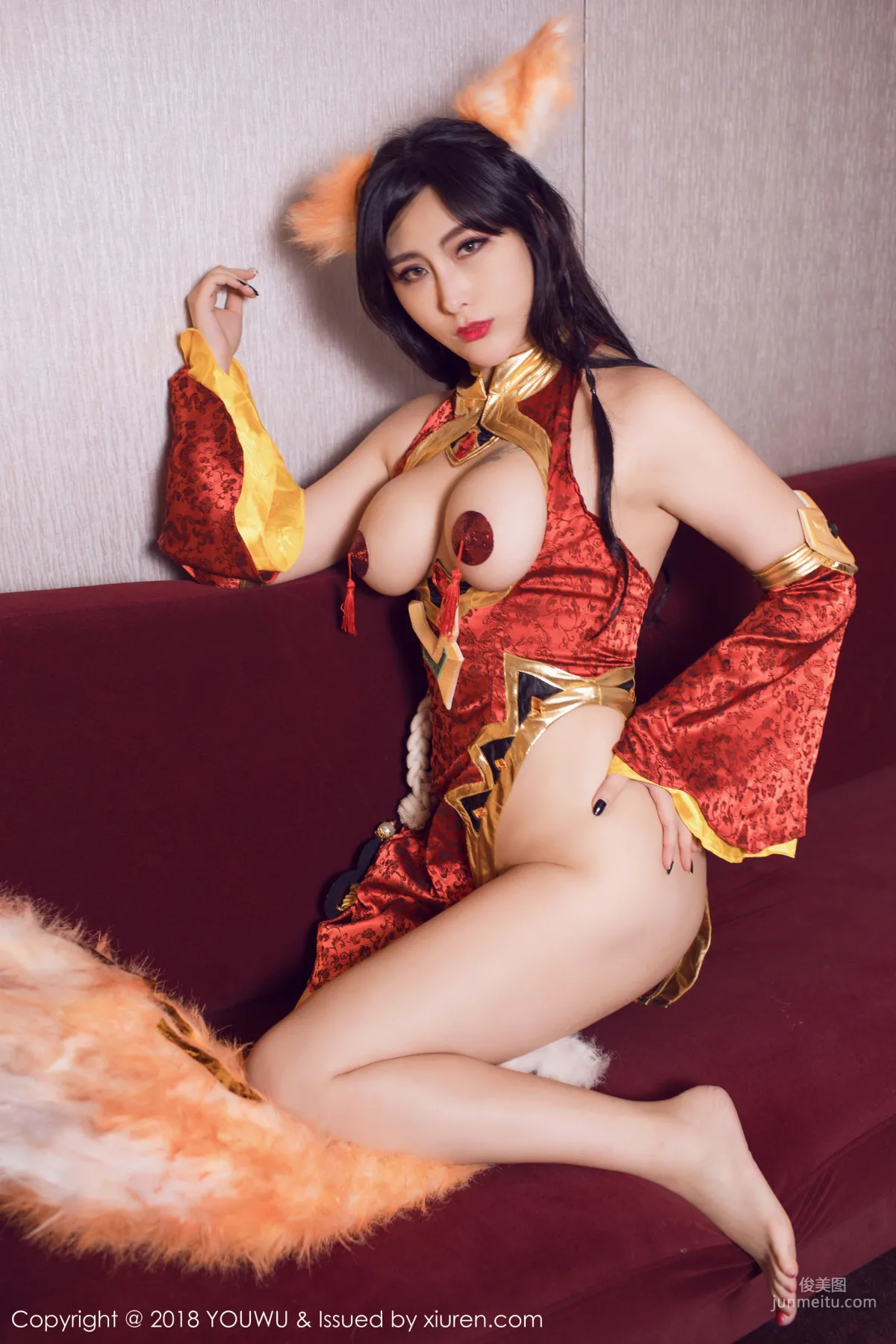 孟狐狸FoxYini《魅惑制服》 [尤物館YOUWU] VOL.103 寫真集 24