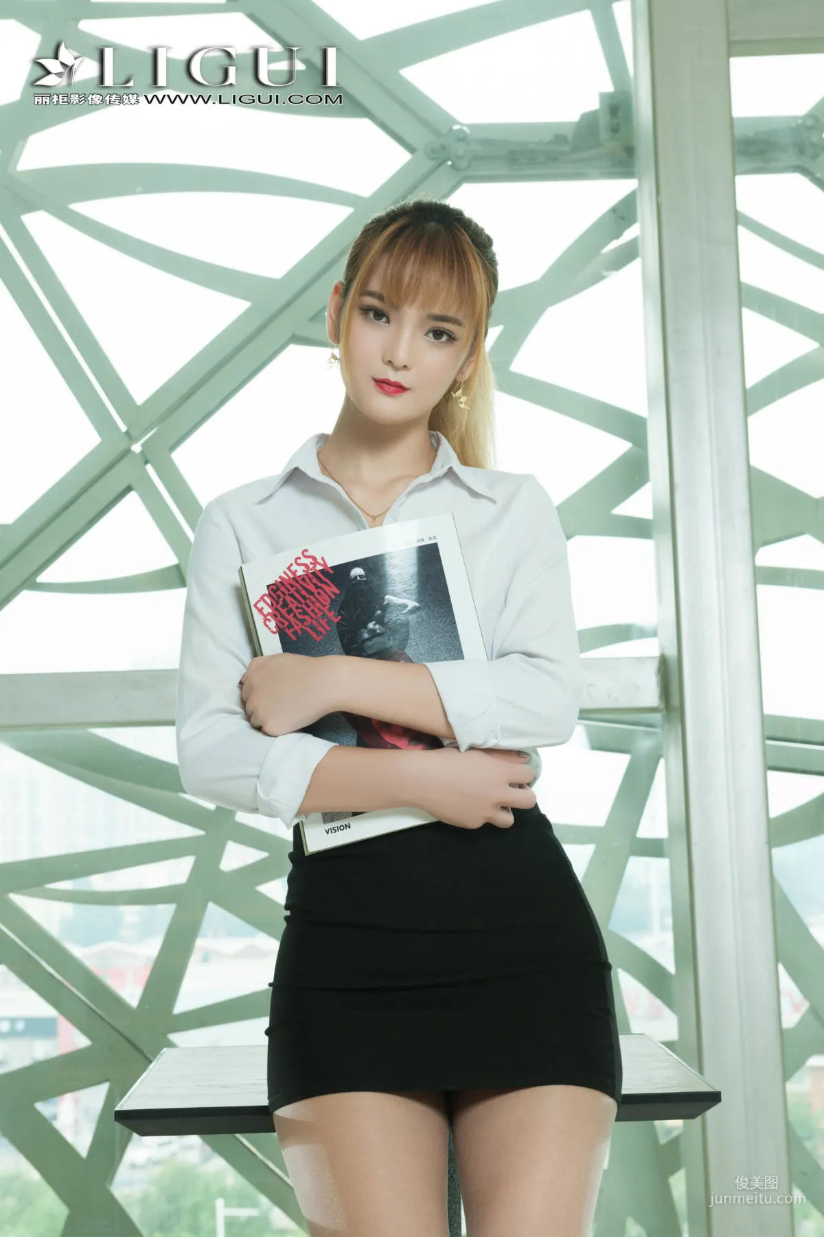 腿模小宇《长腿女秘》 [丽柜Ligui] 写真集5