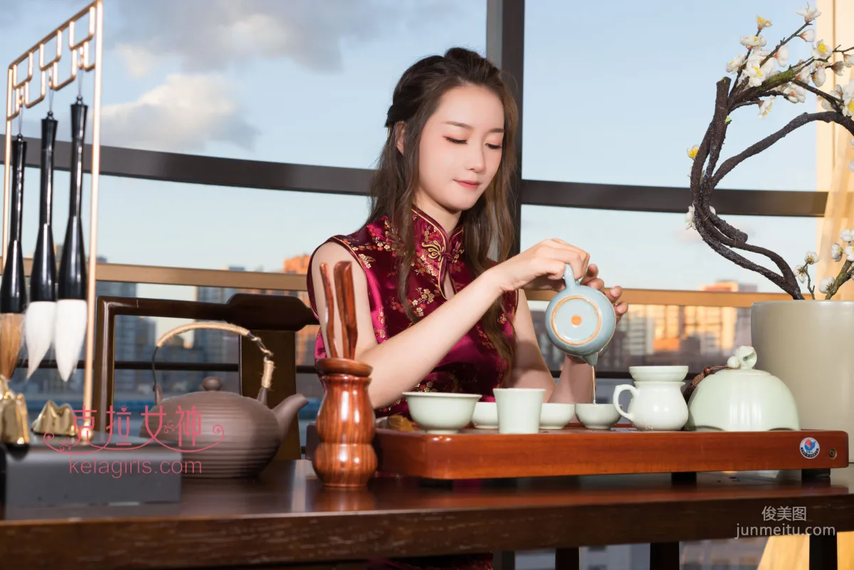 楊暖《皎若秋月》 [克拉女神Kelagirls] 寫真集 17