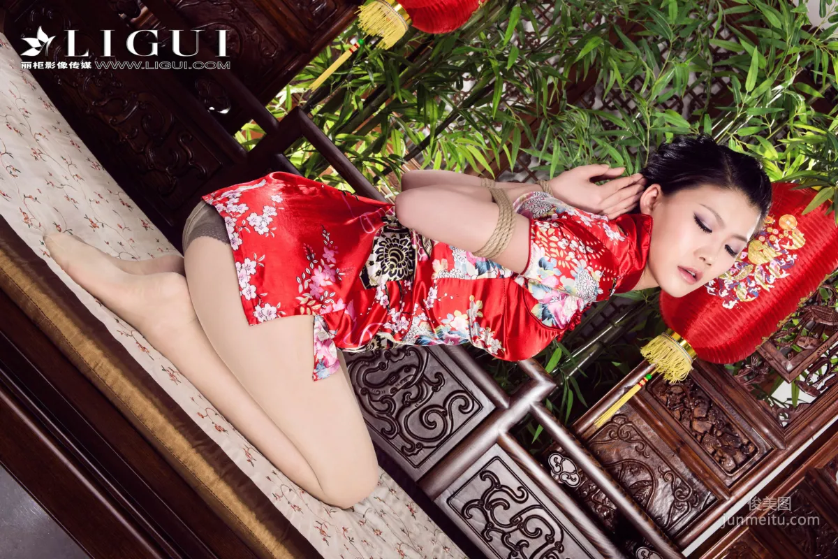 腿模怡萱《旗袍繩藝》 [麗櫃Ligui] 經典回顧 寫真集 3