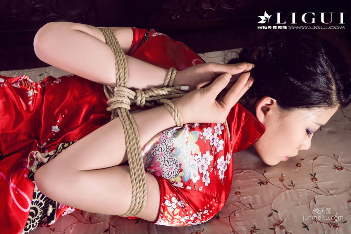 腿模怡萱《旗袍繩藝》 [麗櫃Ligui] 經典回顧 寫真集 10