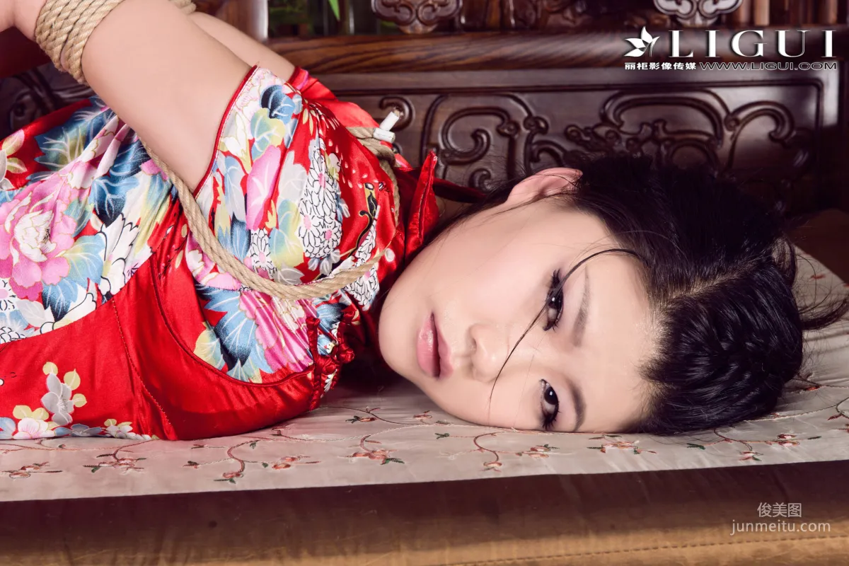 腿模怡萱《旗袍繩藝》 [麗櫃Ligui] 經典回顧 寫真集 59