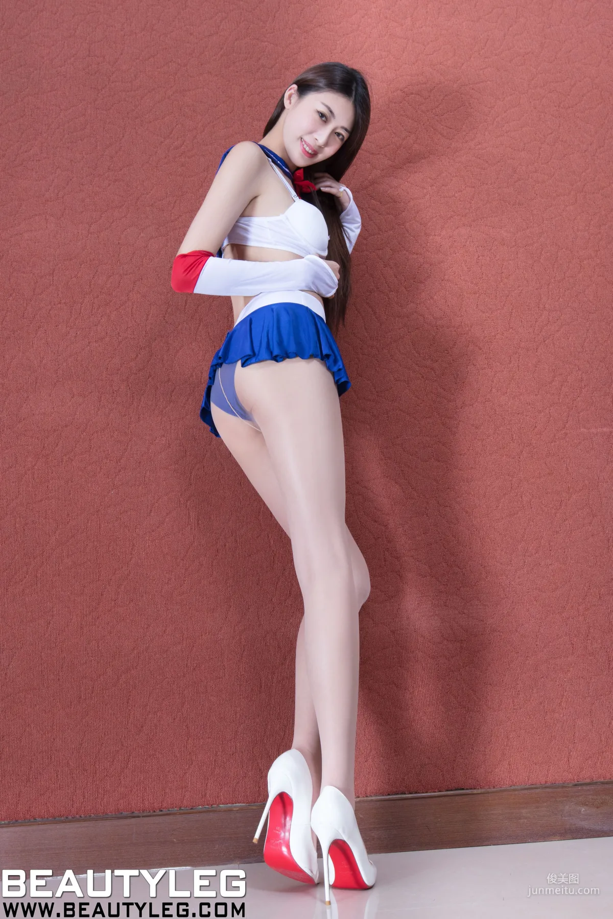腿模Flora《肉絲襪長腿》 [Beautyleg] No.1664 寫真集 10
